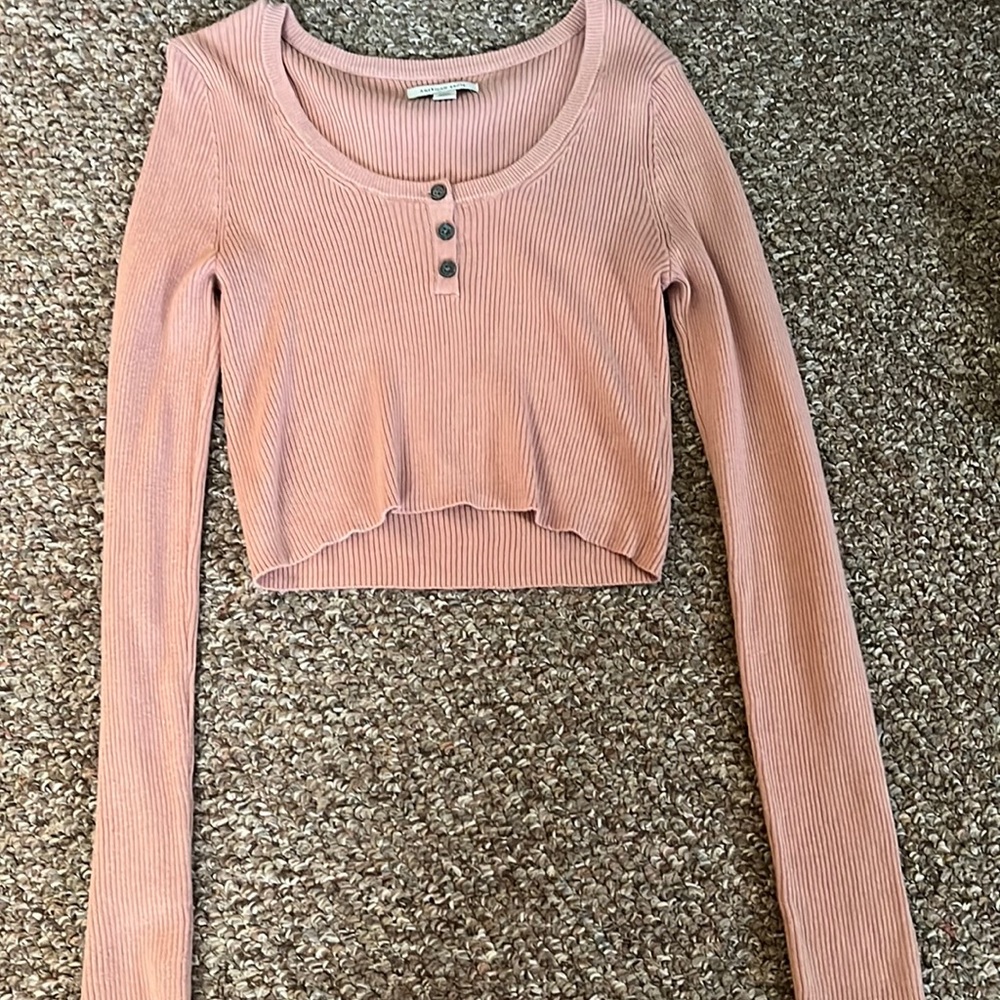 Crop sweater